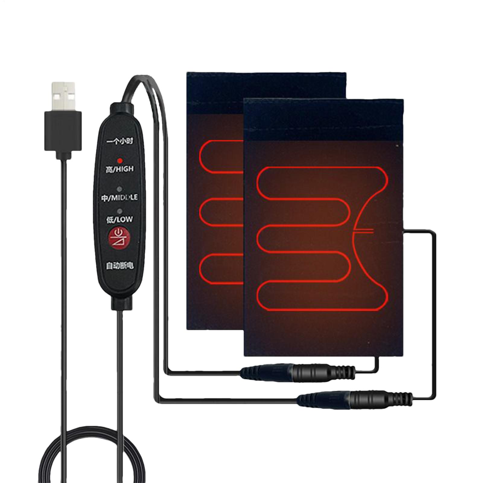 Cycling Gear Temperature - Gidon Isıtıcı 5V Motosiklet Isıtmalı Kavrama