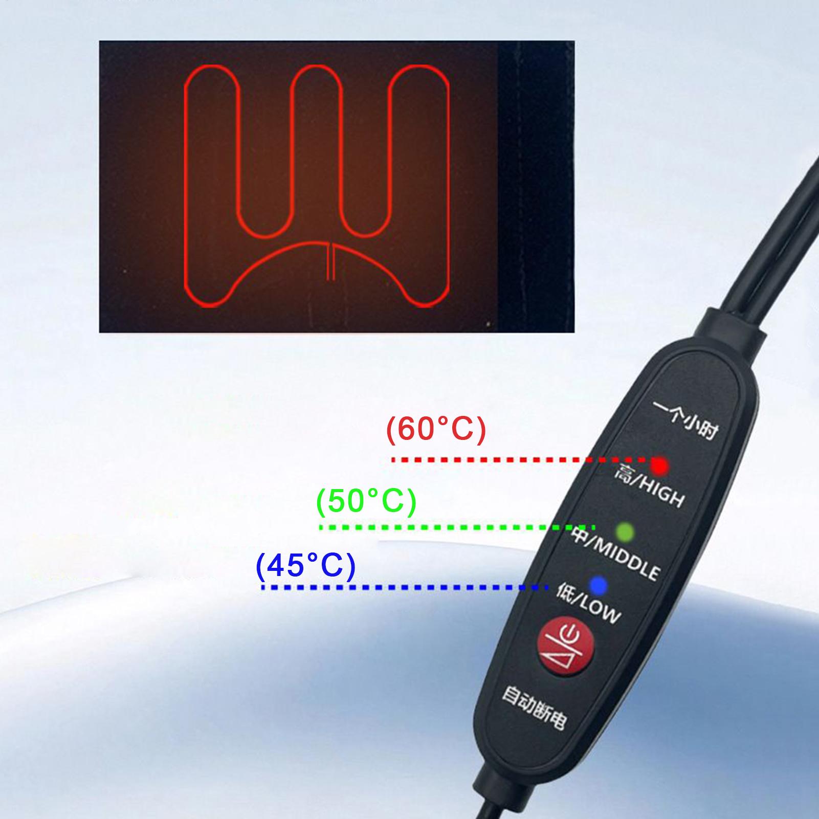 Cycling Gear Temperature - Gidon Isıtıcı 5V Motosiklet Tutma Isıtıcıları