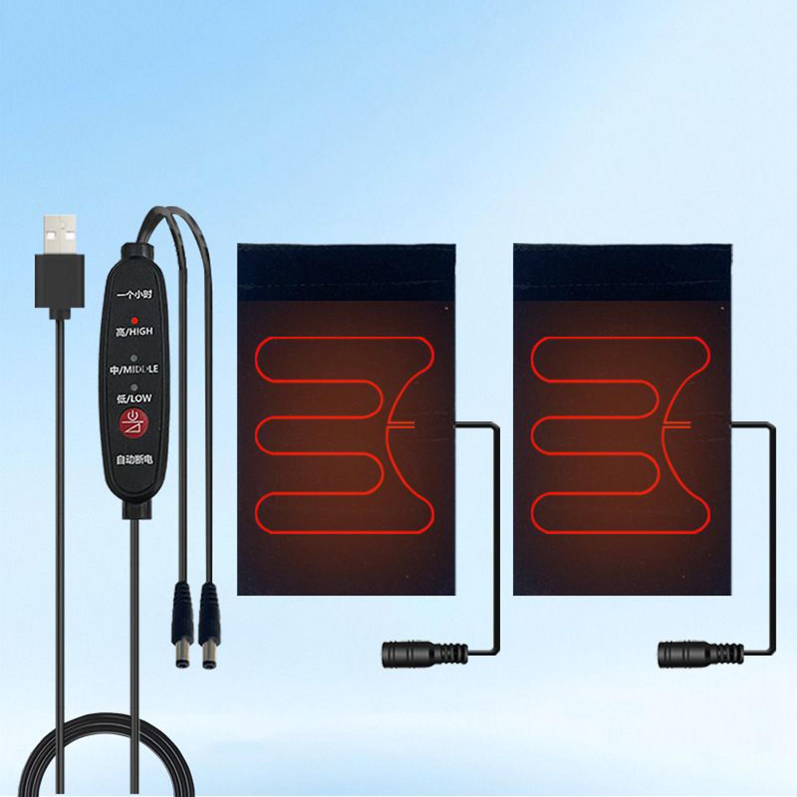 Cycling Gear Temperature - Isıtmalı Tutma Kapağı 5V Motosiklet Isıtmalı