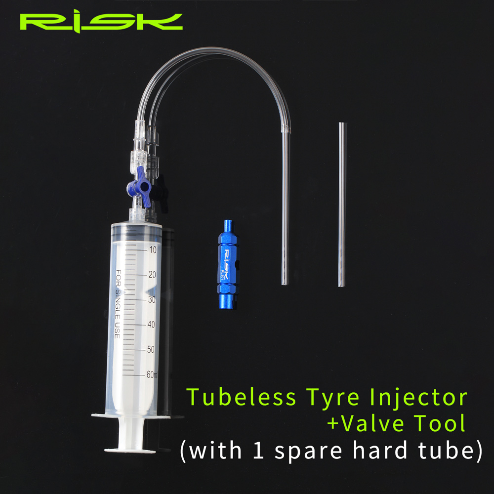 Tubeless Tire Sealant - RISK Tubeless Lastik Enjektör Bisiklet Mastik
