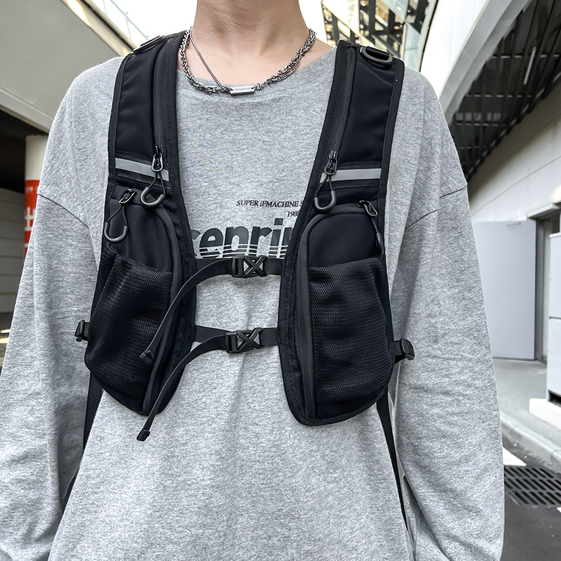 Hip hop Streetwear Göğüs Çanta - Reflective Cycling Vest incelemesi ve fiyatı