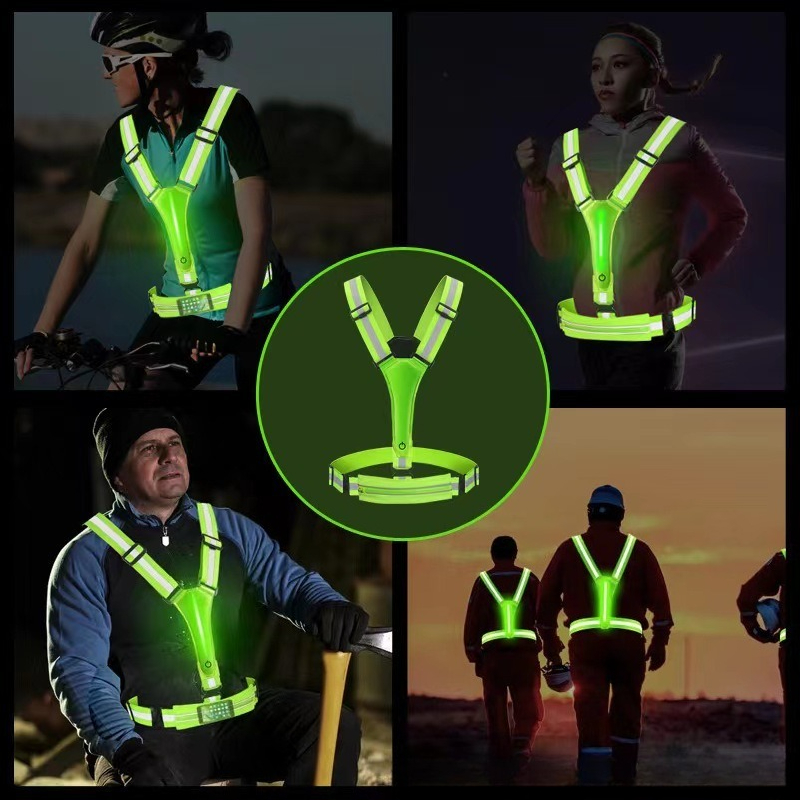 LED Parlayan Yansıtıcı Yelek Y - Reflective Cycling Vest incelemesi ve fiyatı
