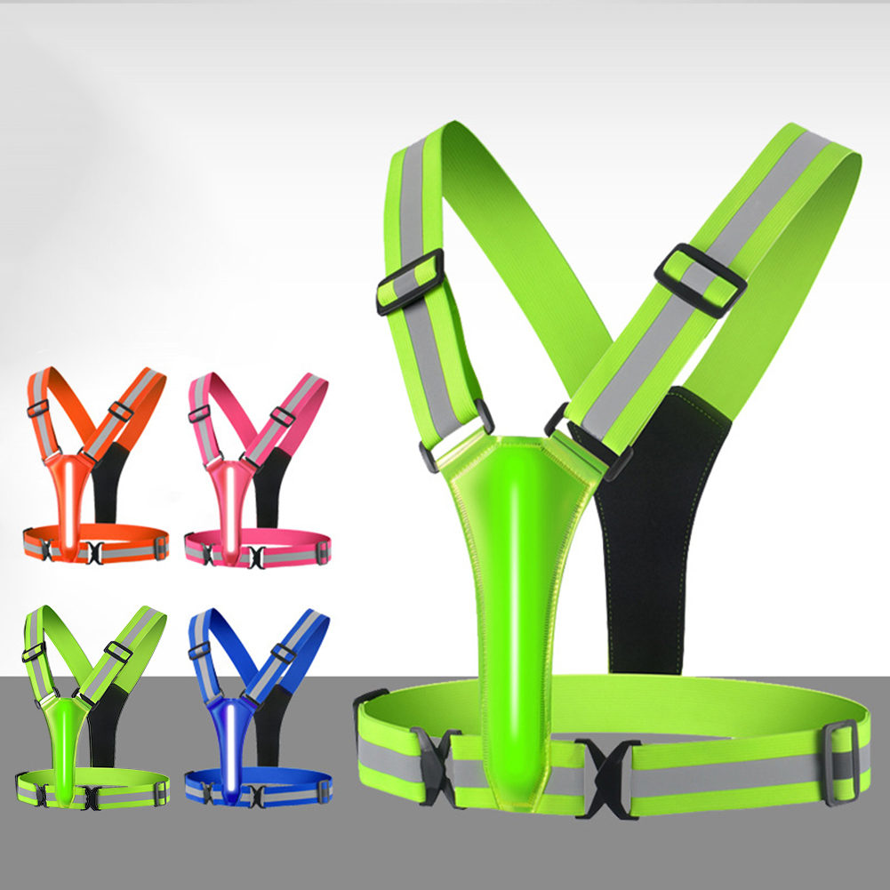 LED koşu atleti USB şarj edile - Reflective Cycling Vest incelemesi ve fiyatı