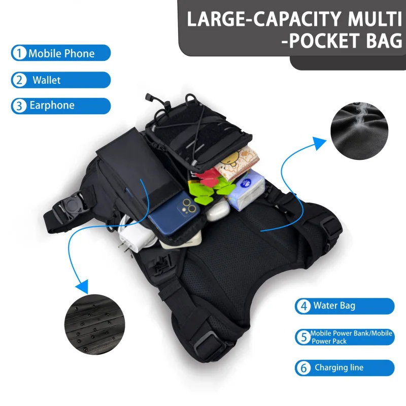 ​ Yüksek Kaliteli Taktik Yelek - Reflective Cycling Vest incelemesi ve fiyatı