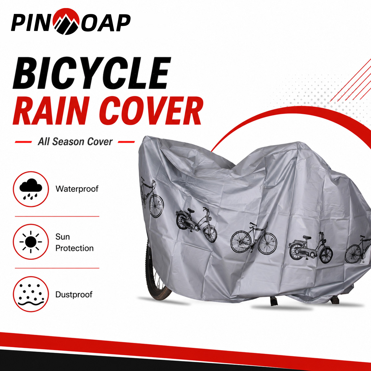 PINMOAP Evrensel Bisiklet Yağm - Cycling Gear Organizer Bag incelemesi ve fiyatı