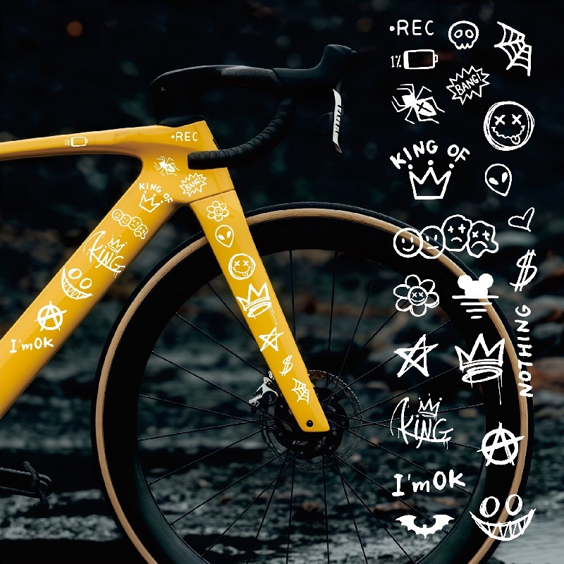 1 set Graffiti Animasyon Basit - Cycling Gear Organizer Bag incelemesi ve fiyatı
