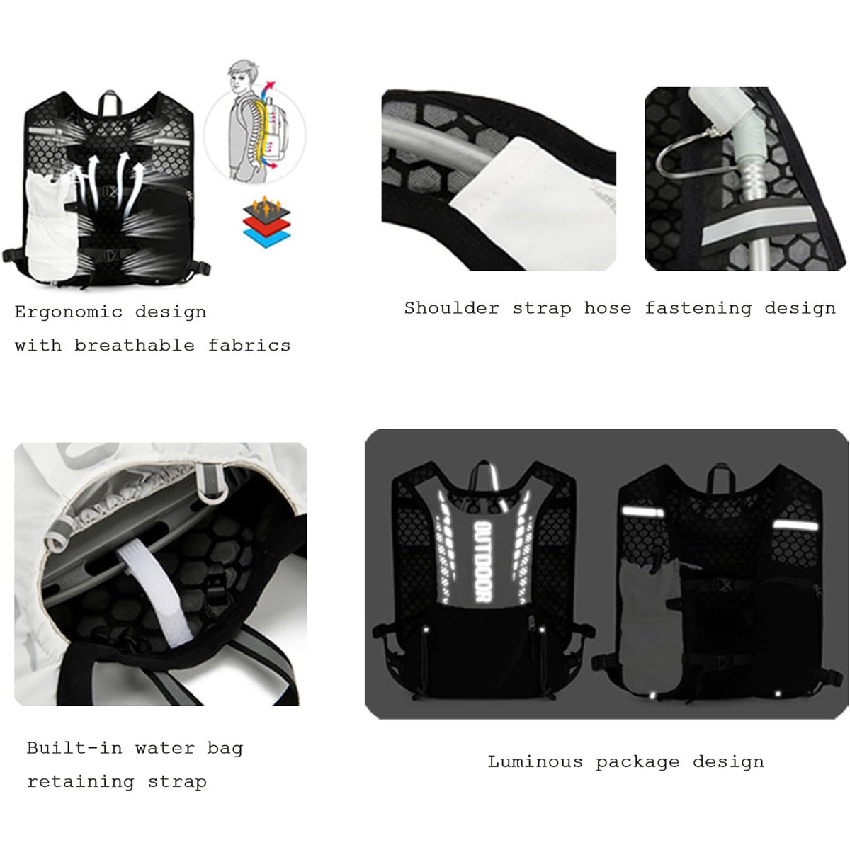 Yansıtıcı Koşu Hidrasyon Yeleğ - Reflective Cycling Vest incelemesi ve fiyatı