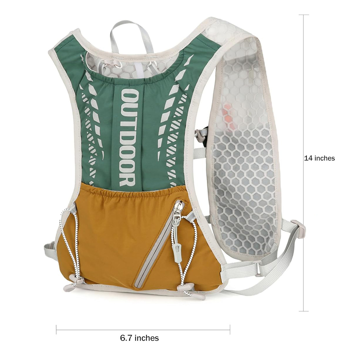 Yansıtıcı Koşu Hidrasyon Yeleğ - Reflective Cycling Vest incelemesi ve fiyatı
