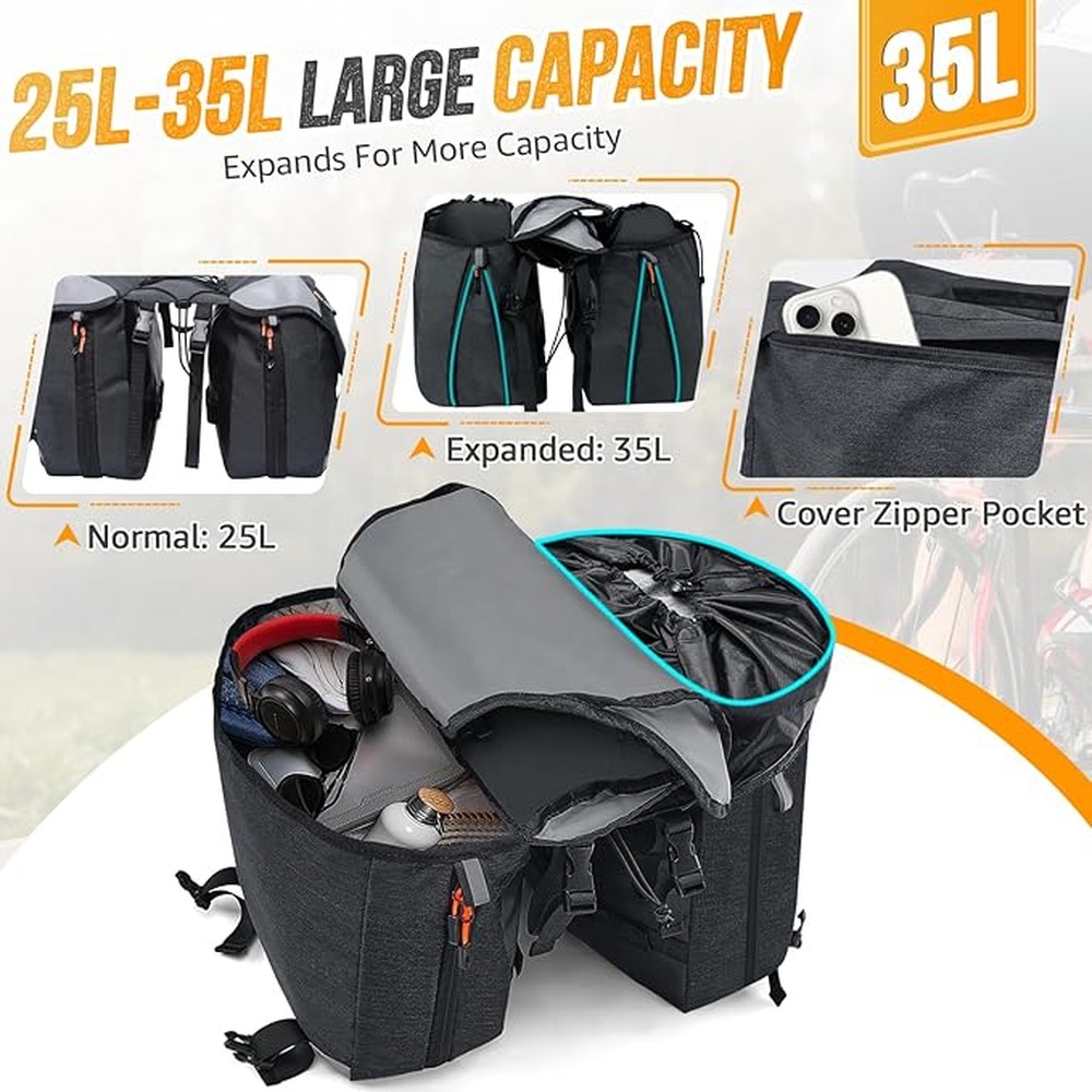 Bisikletler İçin Büyük Kapasit - Cycling Gear Needed incelemesi ve fiyatı