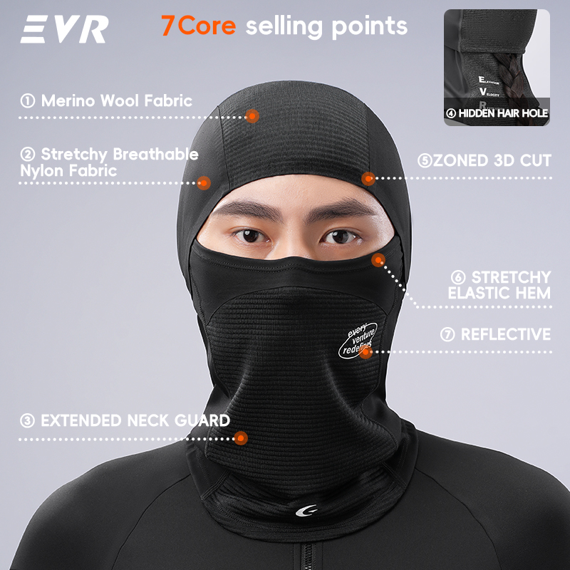 EVR Kışlık Yün Yüz Maskesi Boy - Cycling Gear Winter incelemesi ve fiyatı